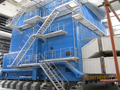 46MW，29MW DHL系列角管式水管熱水鍋爐